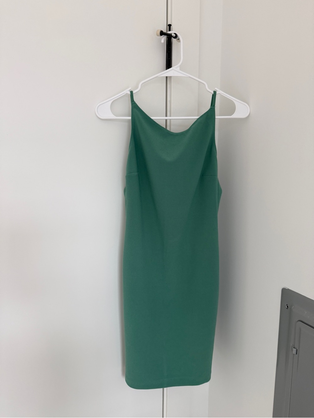 Abercrombie & Fitch Emerald Green Midi Slip Dress